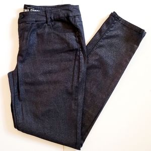 Skinny shimmer pants